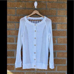 Minnie rose knit button down cardigan size medium